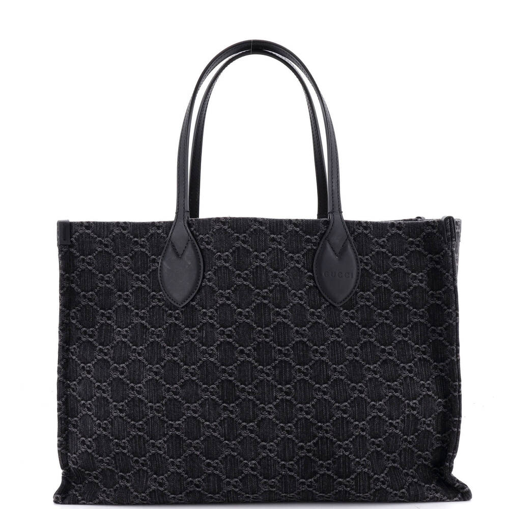 Gucci Large Ophidia Shopper Tote GG Denim